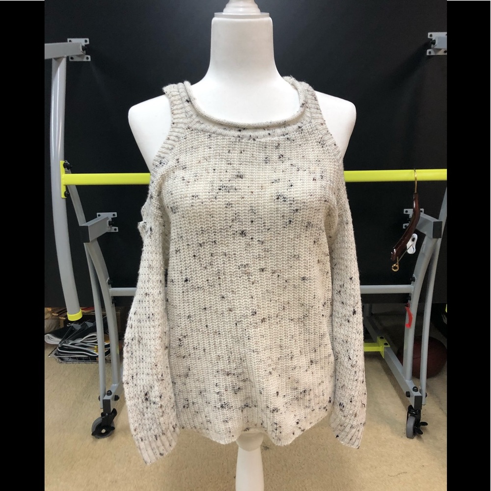 Off the shoulder sweater
